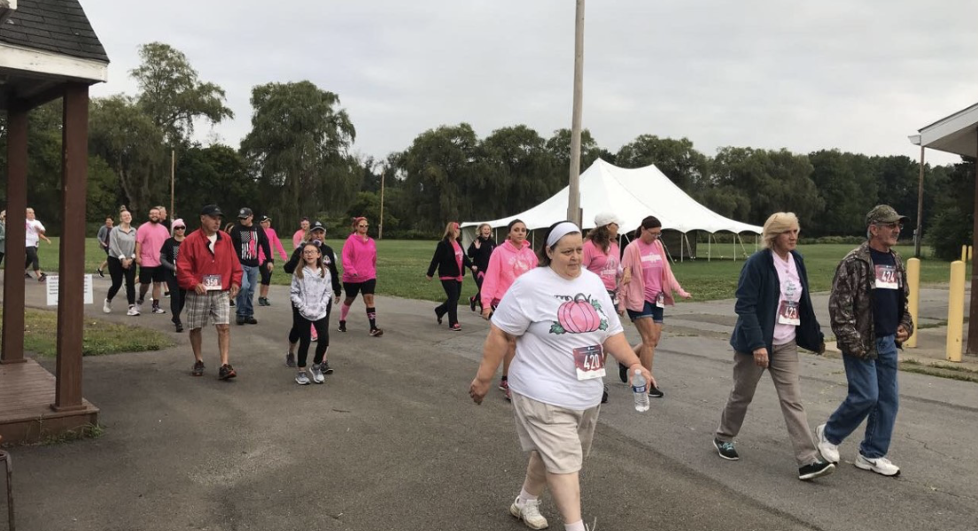 Pink Pumpkin 5k participants
